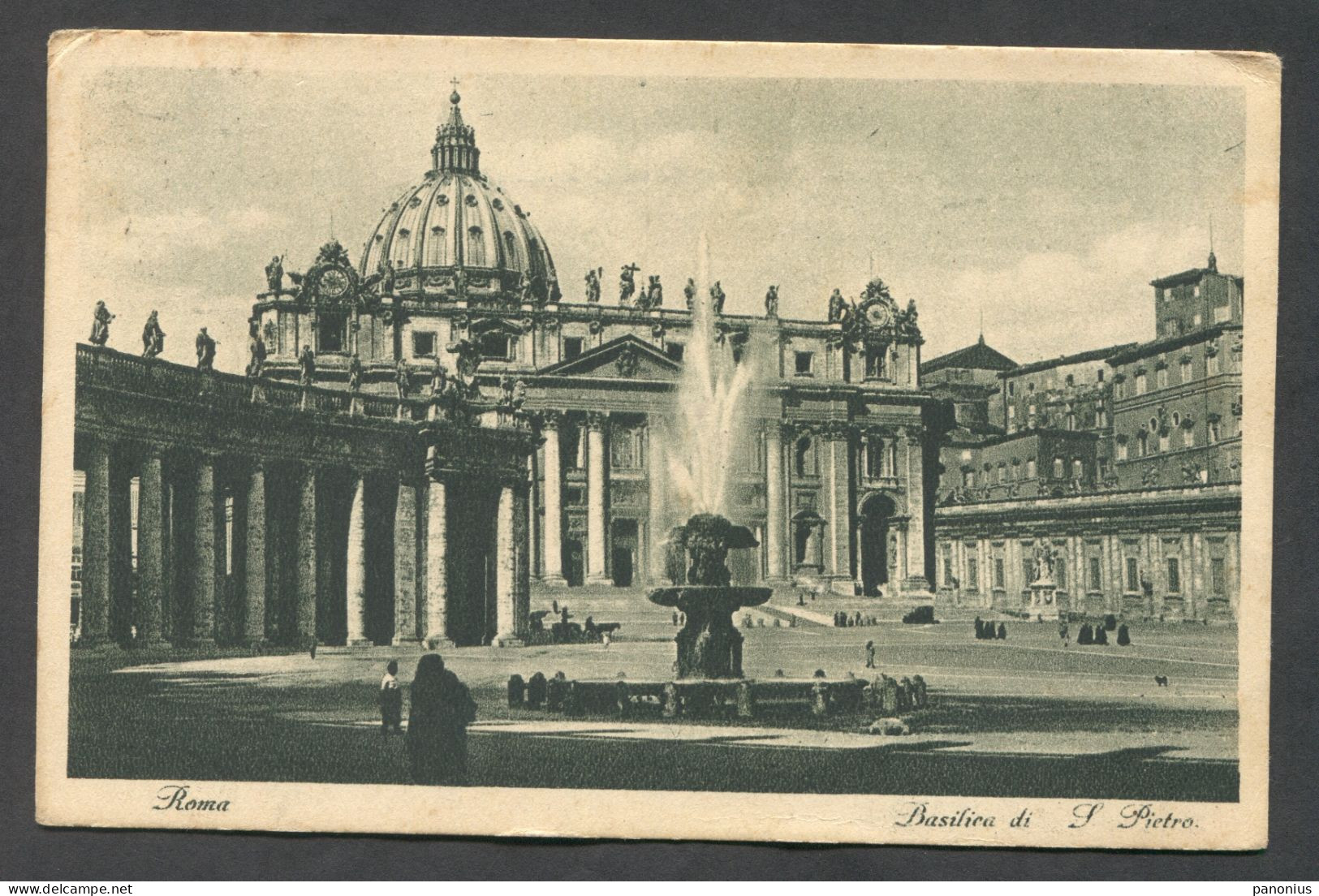 ROMA  ITALY, Year 1926 - San Pietro