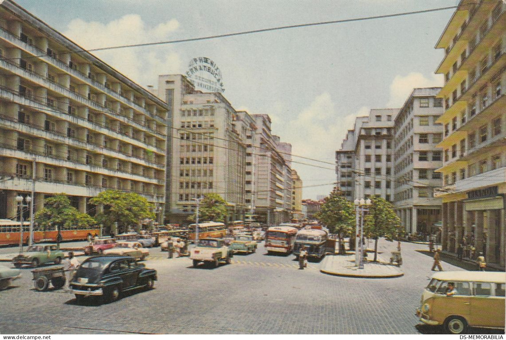 Brazil - Recife , Pernambuco - Avenida Guararapes VW Volkswagen Bulli 1965 - Recife