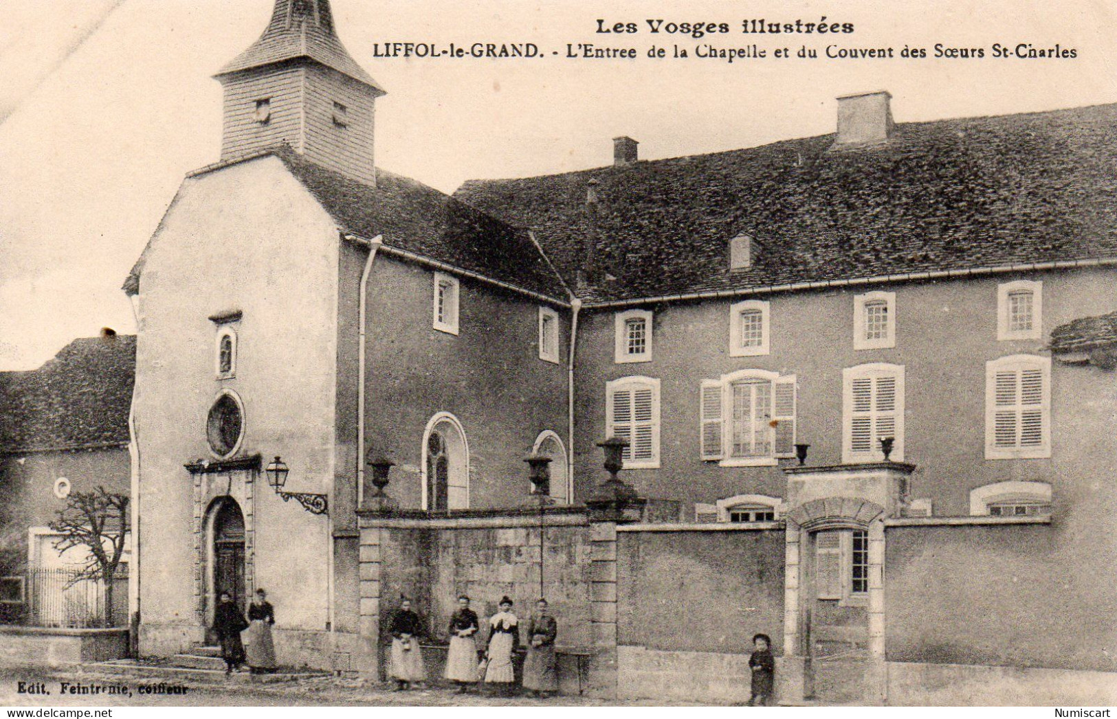 Liffol-le-Grand Animée Chapelle Couvent Des Soeurs St-Charles - Liffol Le Grand