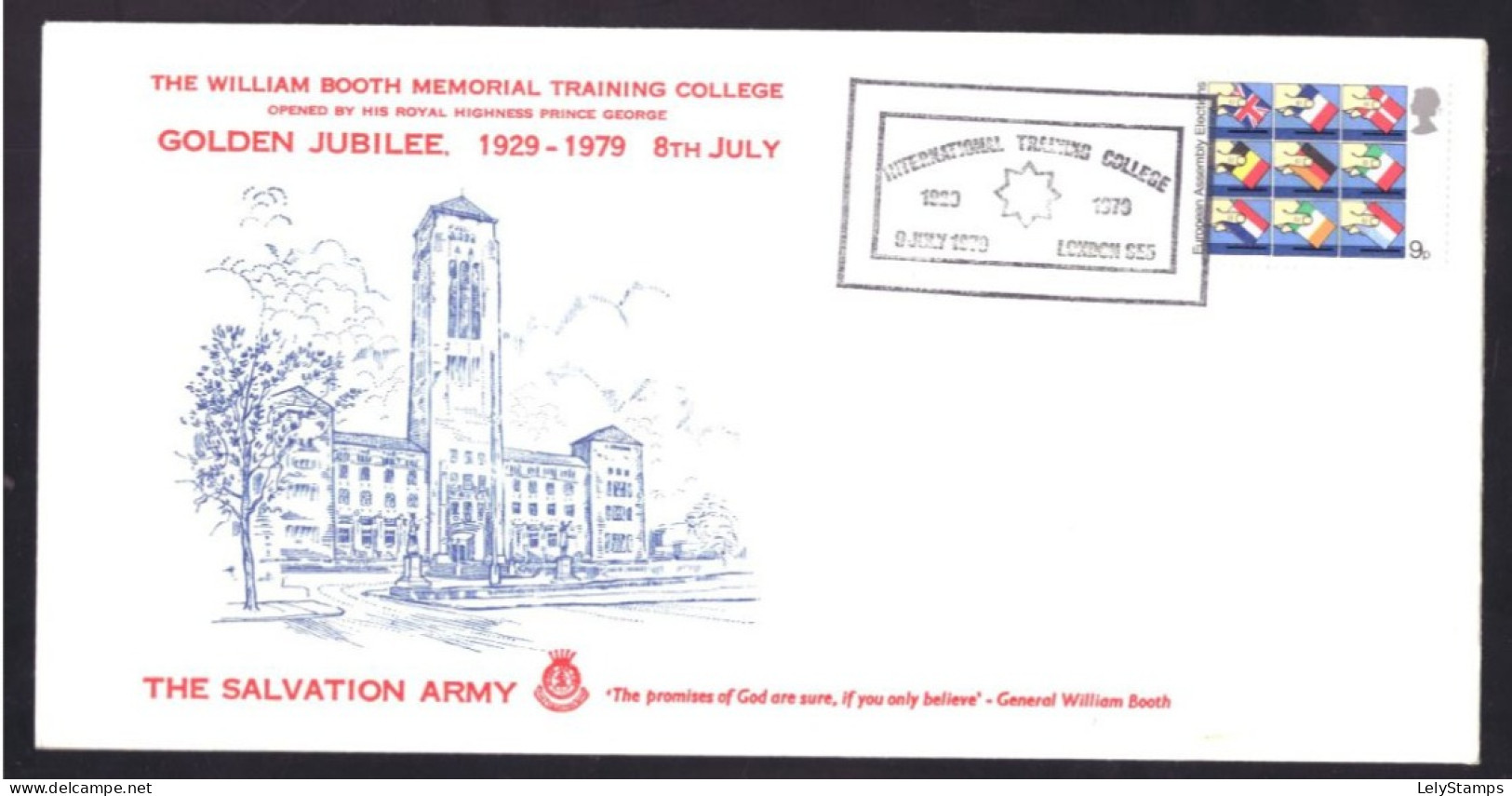 Great Britain / Groot Britanie FDC 789 Salvation Army (1979) - 1971-1980 Decimal Issues