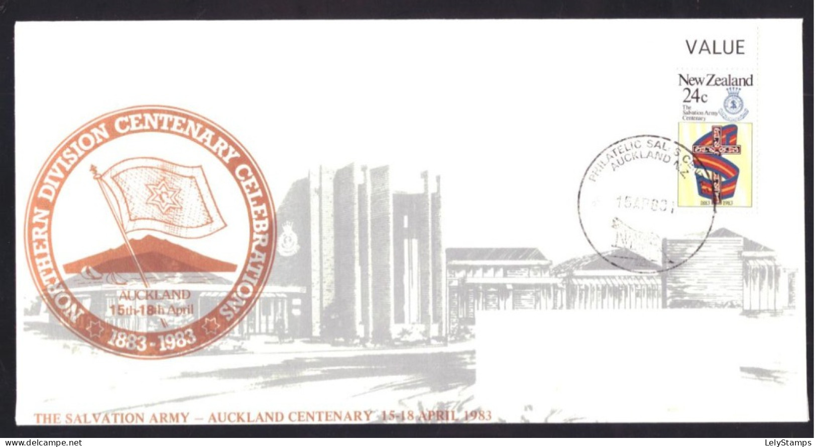 New Zealand / Nieuw Zeeland FDC 861 Salvation Army (1983) - FDC