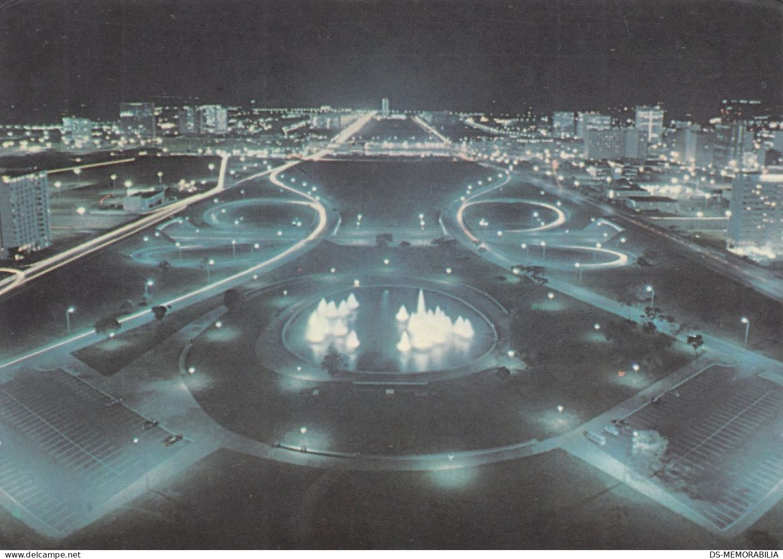 Brazil - Brasilia , Esplanada Dos Ministerios E Congresso Old Postcard - Brasilia