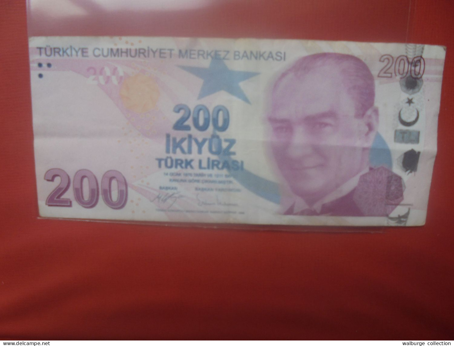 TURQUIE 200 LIRA 2009 Préfix "C" Circuler (B.32) - Turchia