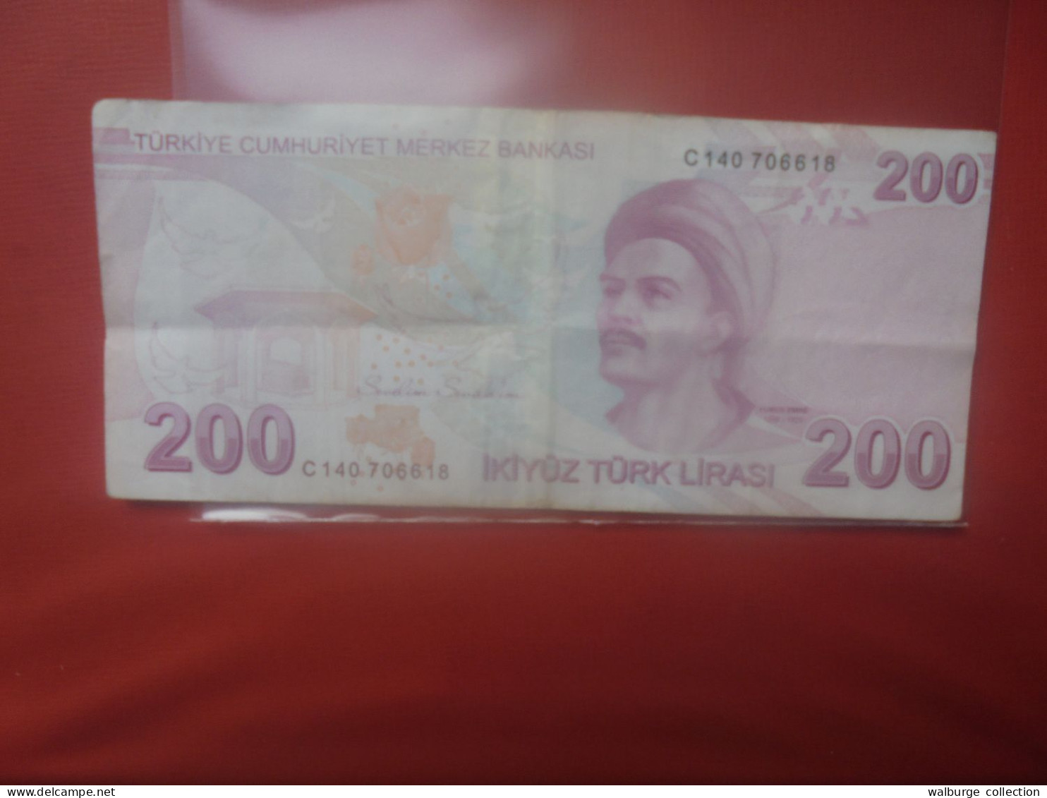 TURQUIE 200 LIRA 2009 Préfix "C" Circuler (B.32) - Türkei