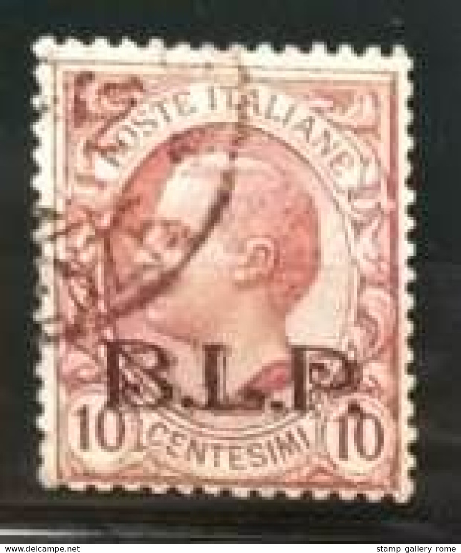 ITALIA REGNO B.L.P. BUSTE LETTERE POSTALI - SASS. 5 - 10c. Rosa - Usato - Francobolli Per Buste Pubblicitarie (BLP)