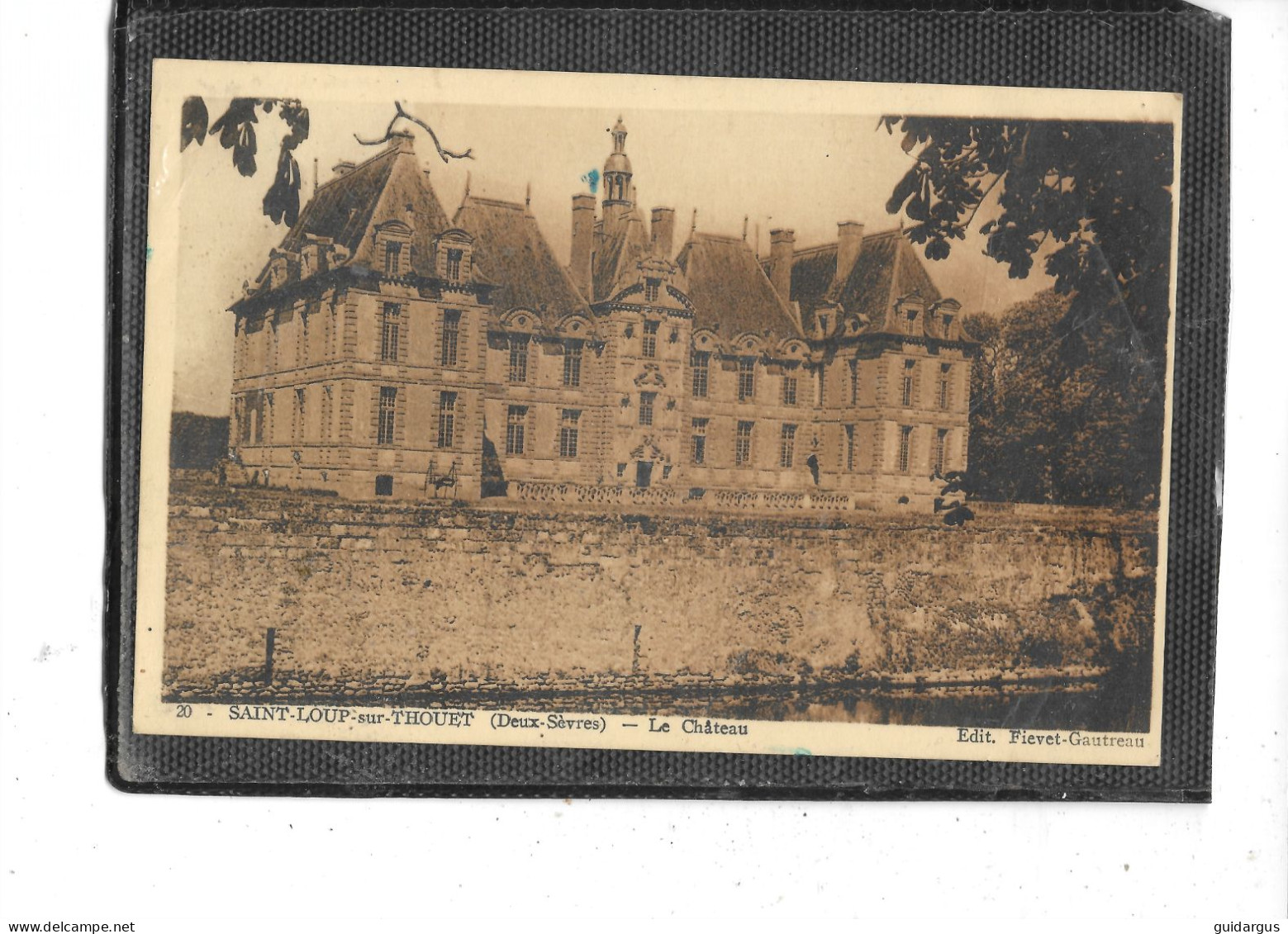 79-SAINT-LOUP-sur-THOUET-LAMAIRE- Une Vue  Du CHATEAU - Saint Loup Lamaire