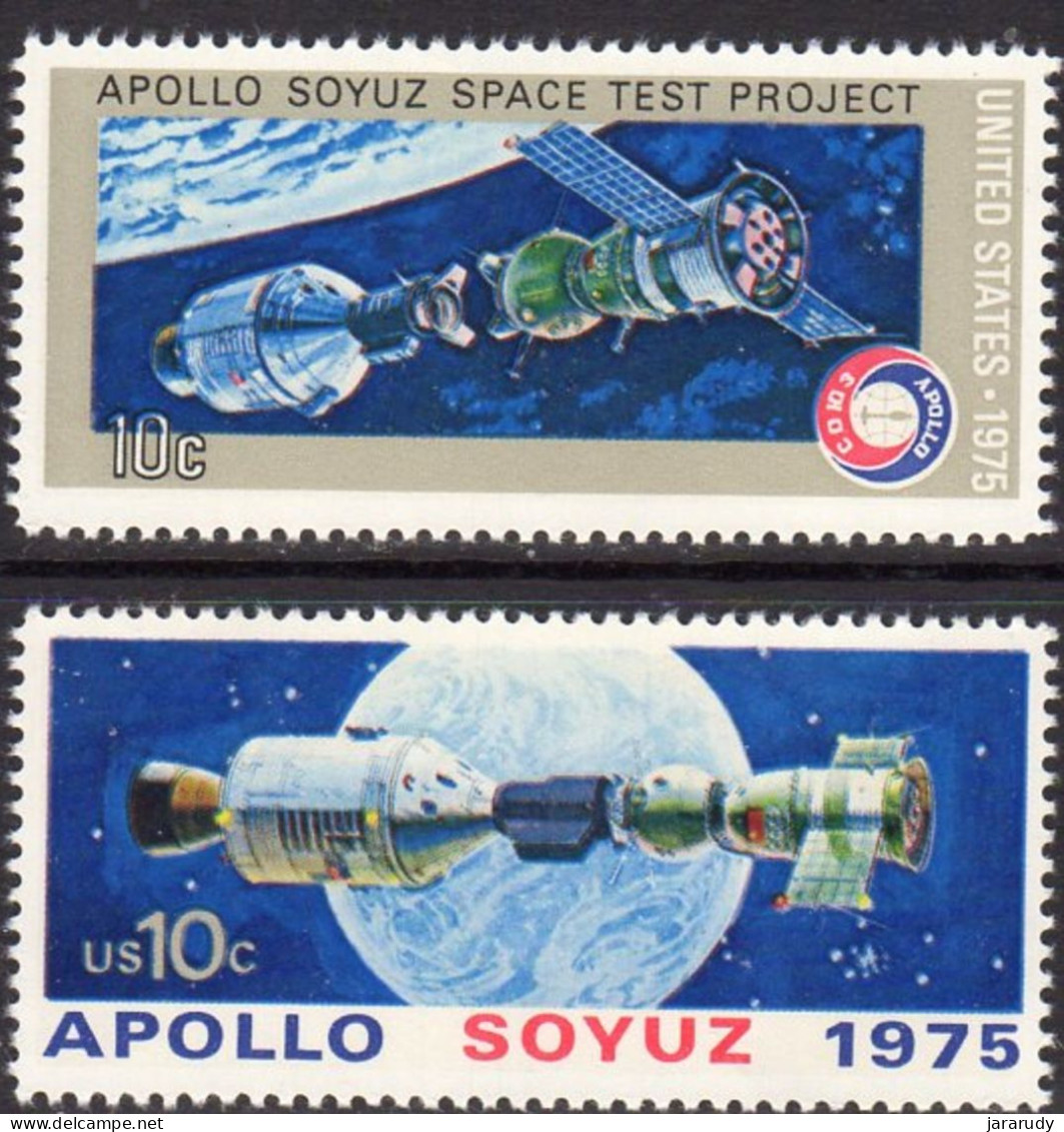EEUU ESPACIO 1975 Yv 1059/60 MNH - Unused Stamps