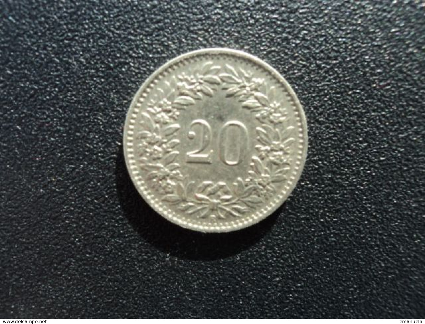 SUISSE : 20 RAPPEN   1958 B    KM 29a      SUP+ * - 20 Centimes / Rappen