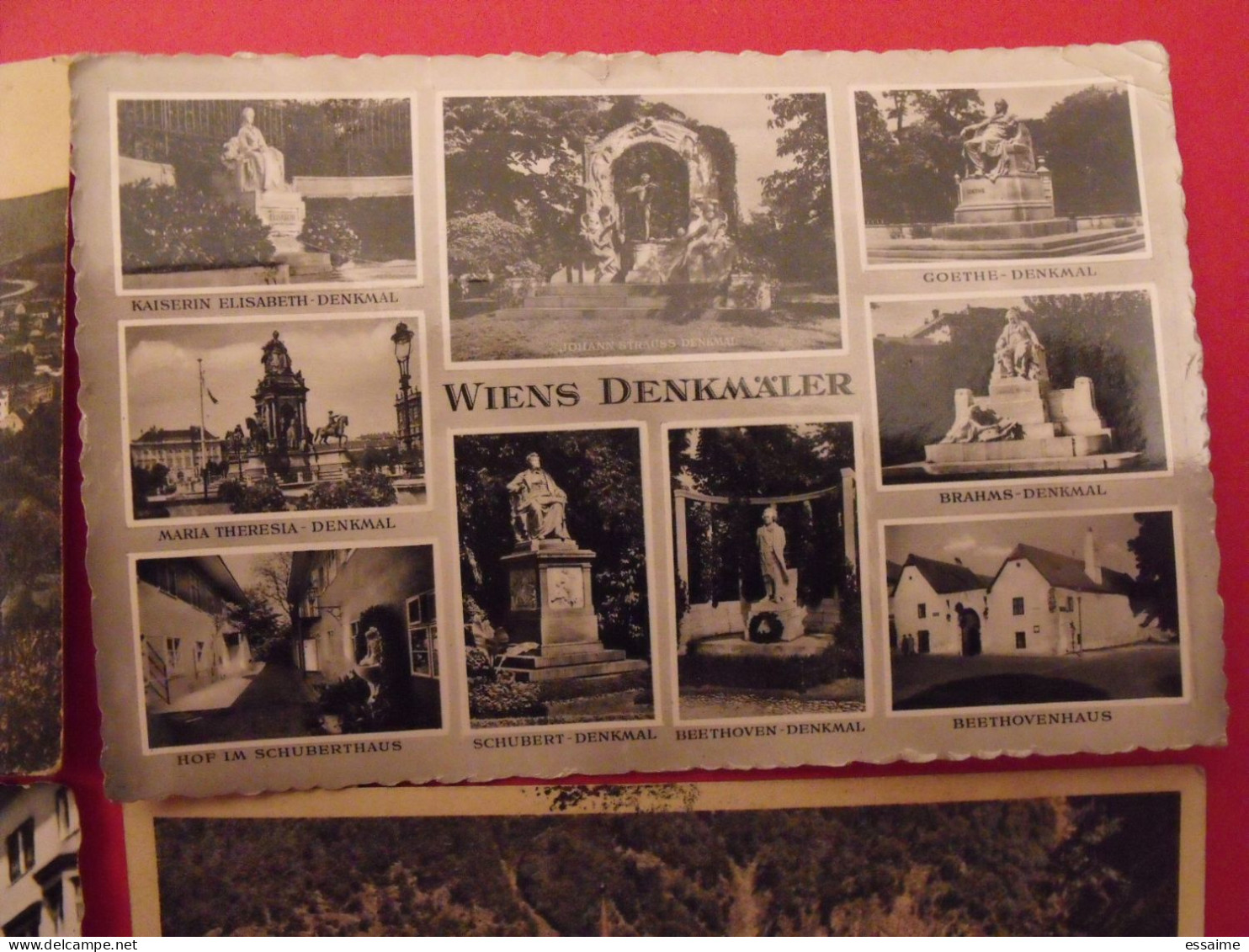 Lot De 5 Cartes Postales. Allemagne. Autriche. Wiens Denkmaler Bad Ems Interlaken Innsbruck Coblenz - Sammlungen & Sammellose