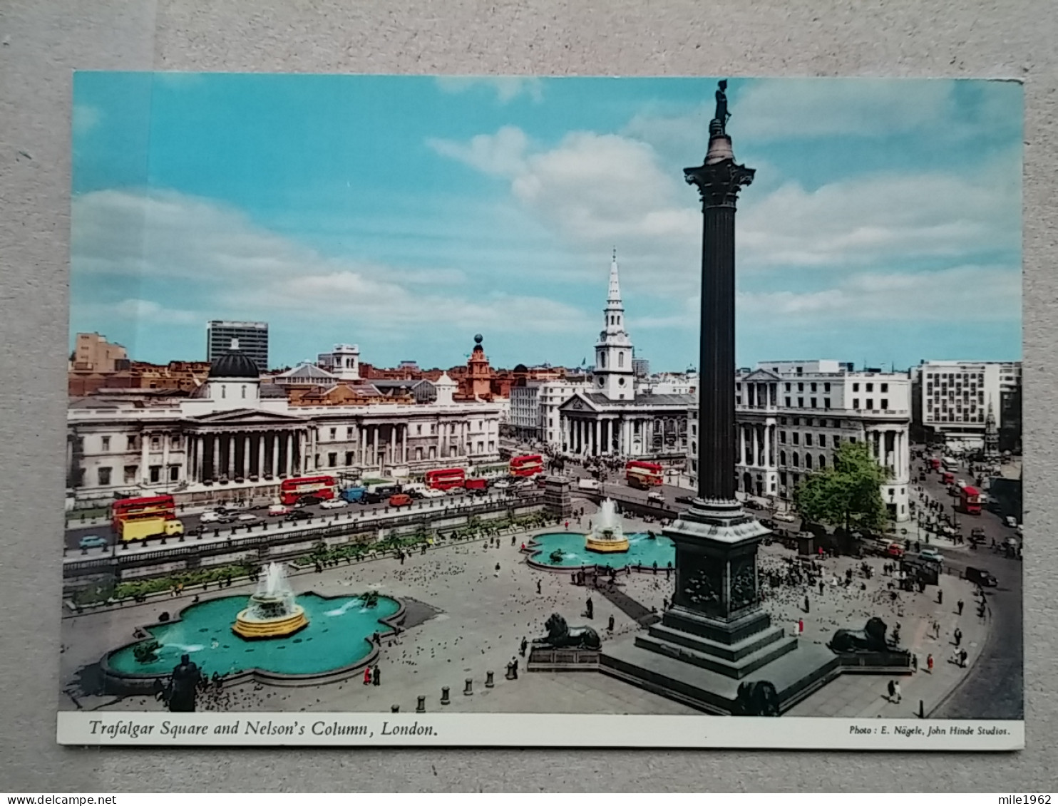 KOV 540-28 - LONDON, England, - Trafalgar Square