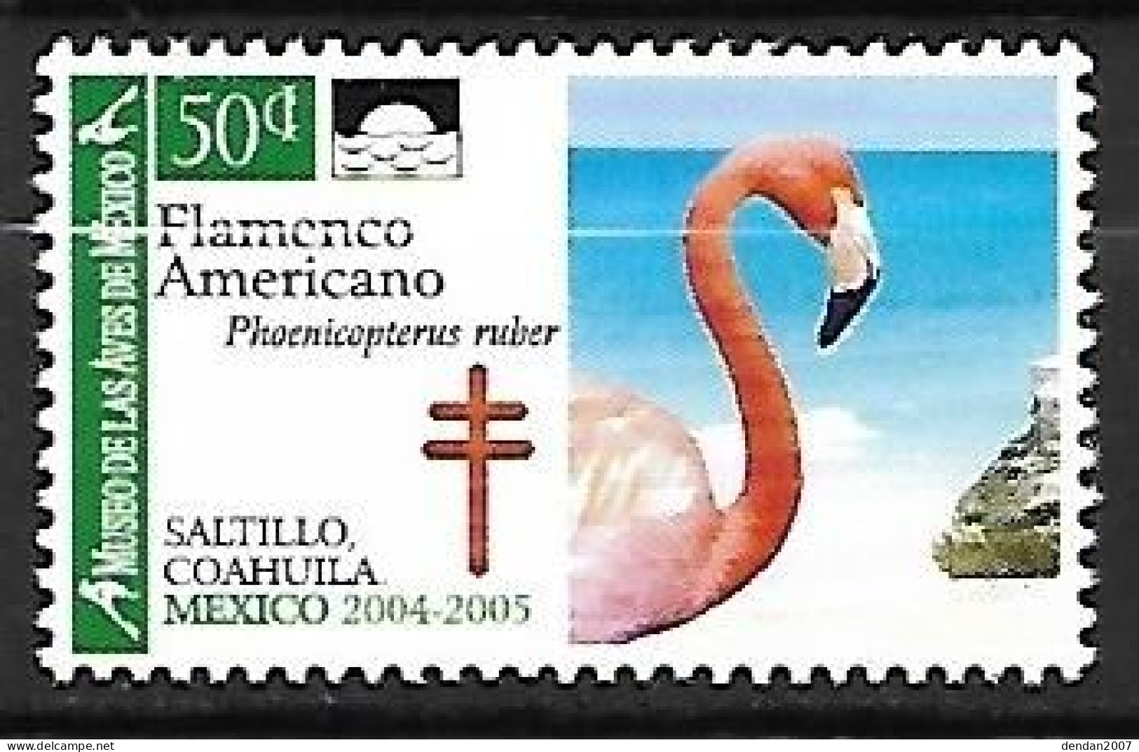 Mexico - MNH ** "museo De Las Aves De Mexico" 2004-2005 : American Flamingo (Phoenicopterus Ruber) - Flamingo's