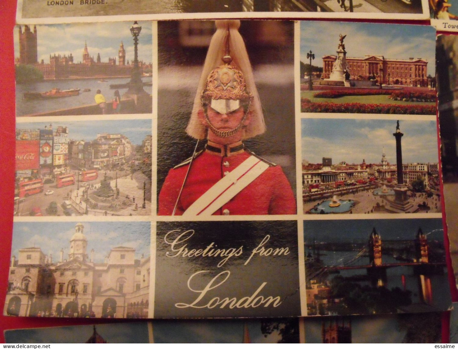 lot de 9 cartes postales. Royaume-Uni. Southampton Manchester Oxford London