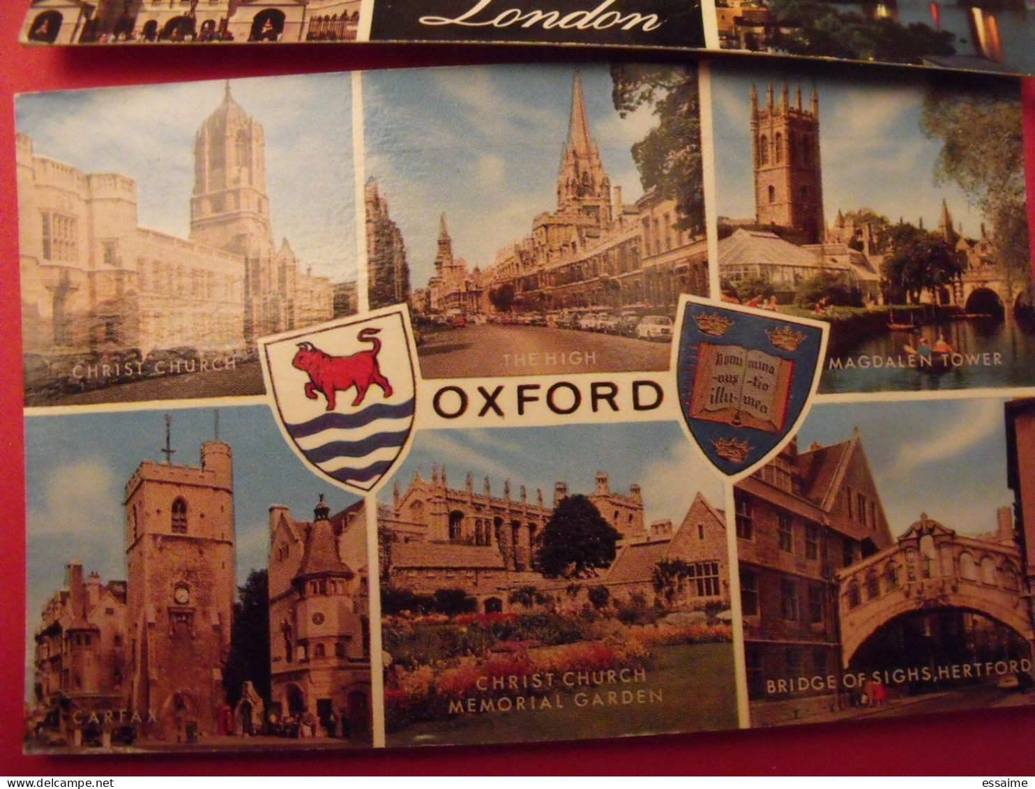 lot de 9 cartes postales. Royaume-Uni. Southampton Manchester Oxford London