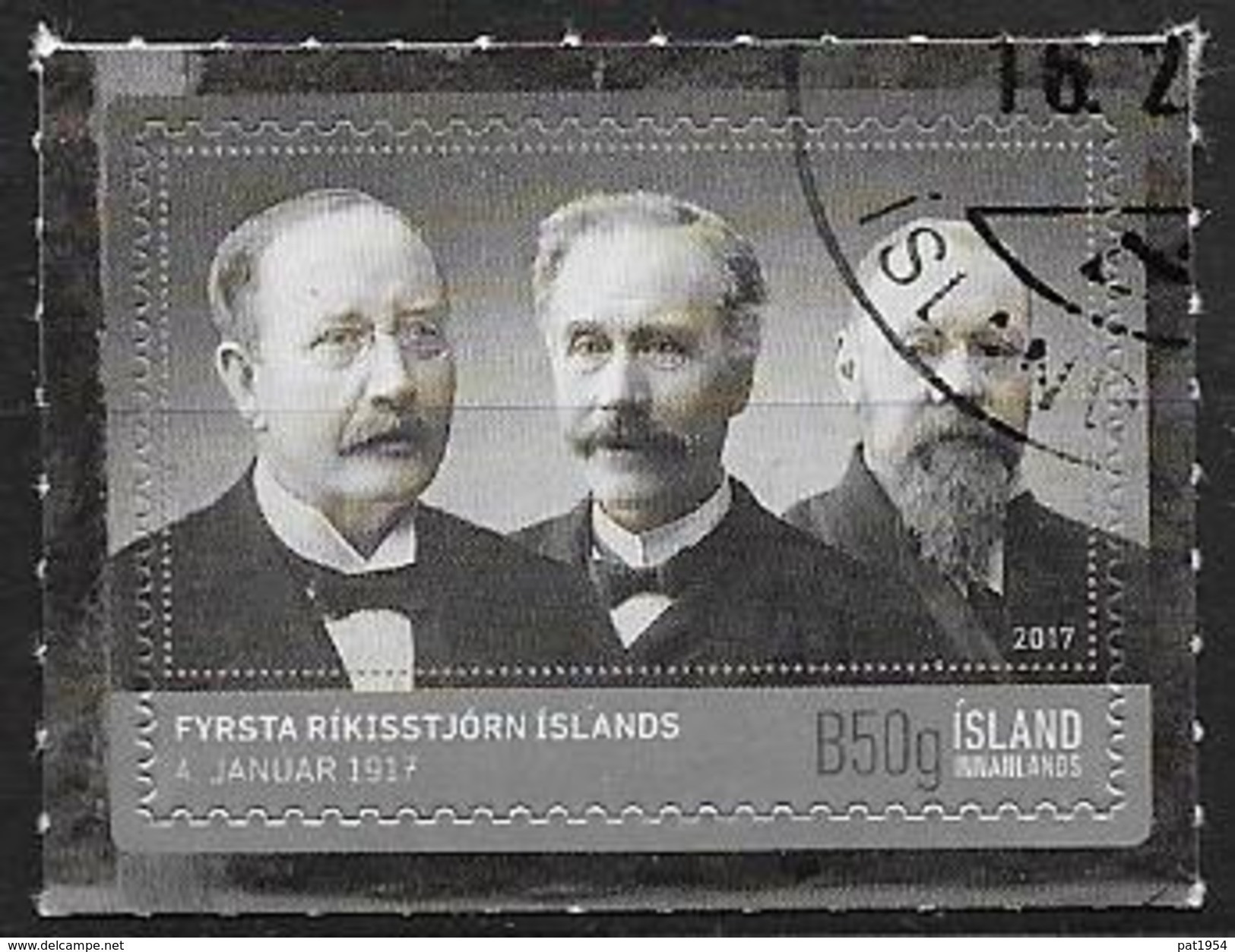 Islande 2017 N°1442 Oblitéré Centenaire Du Premier Gouvernement - Used Stamps