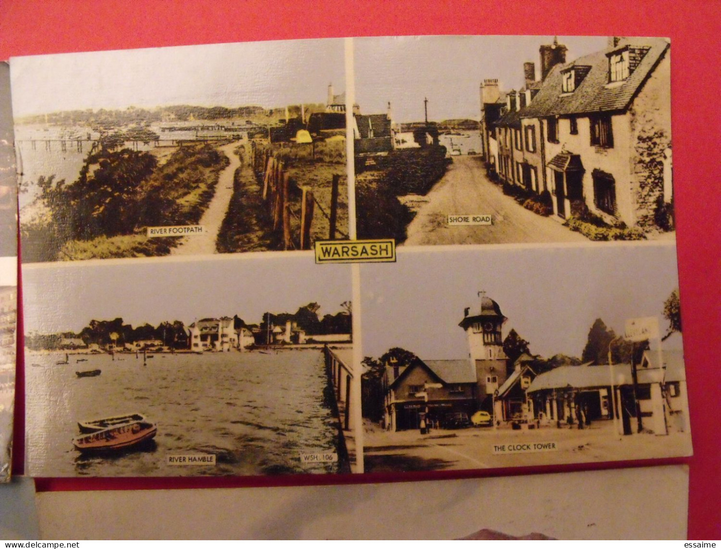 Lot De 9 Cartes Postales. Royaume-Uni. Warsash Brighton Achray Wellingborough Wokingham Windsor London - Collezioni E Lotti