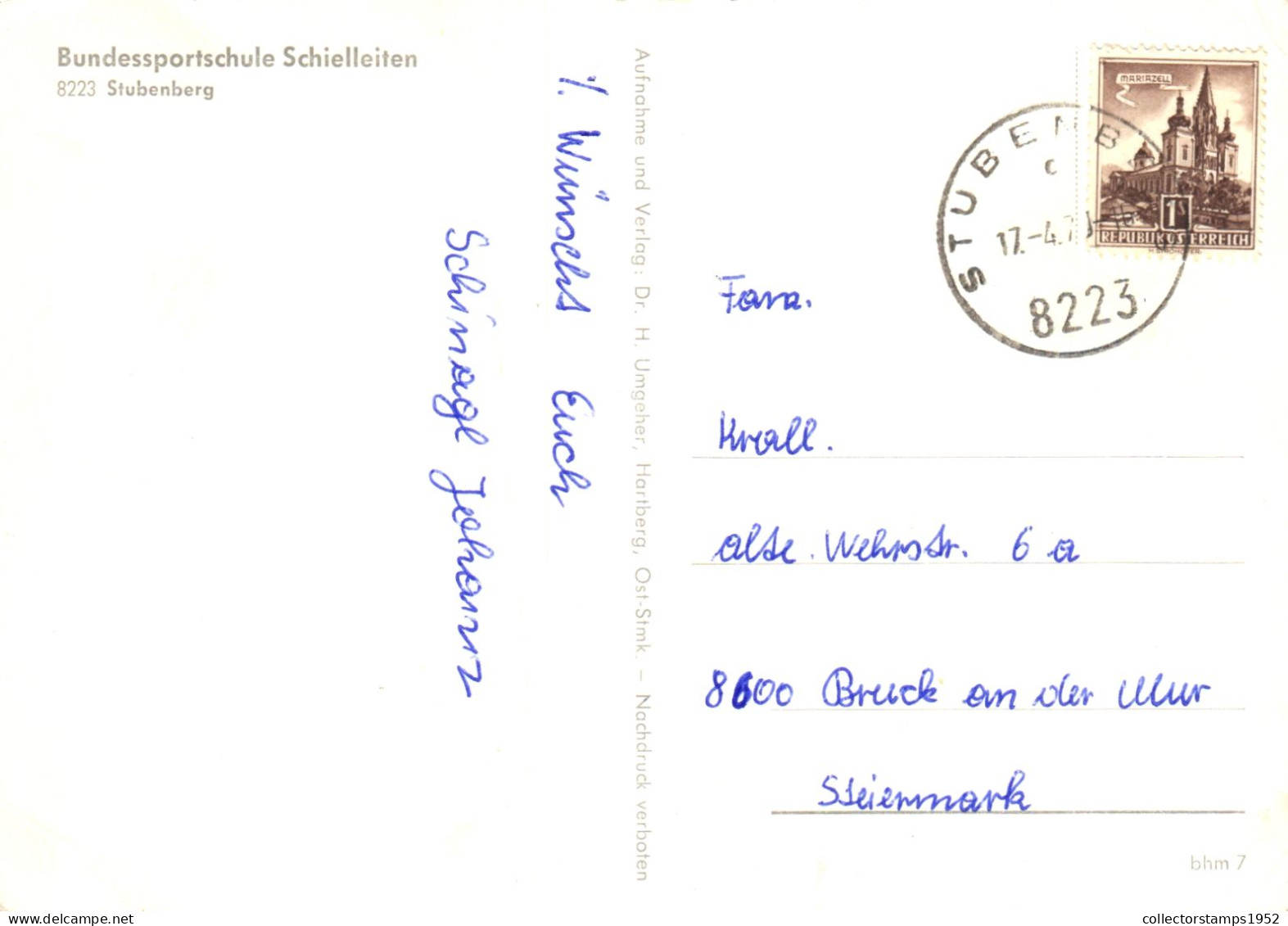 STUBEN, VORARLBERG, ARCHITECTURE, AUSTRIA, POSTCARD - Stuben