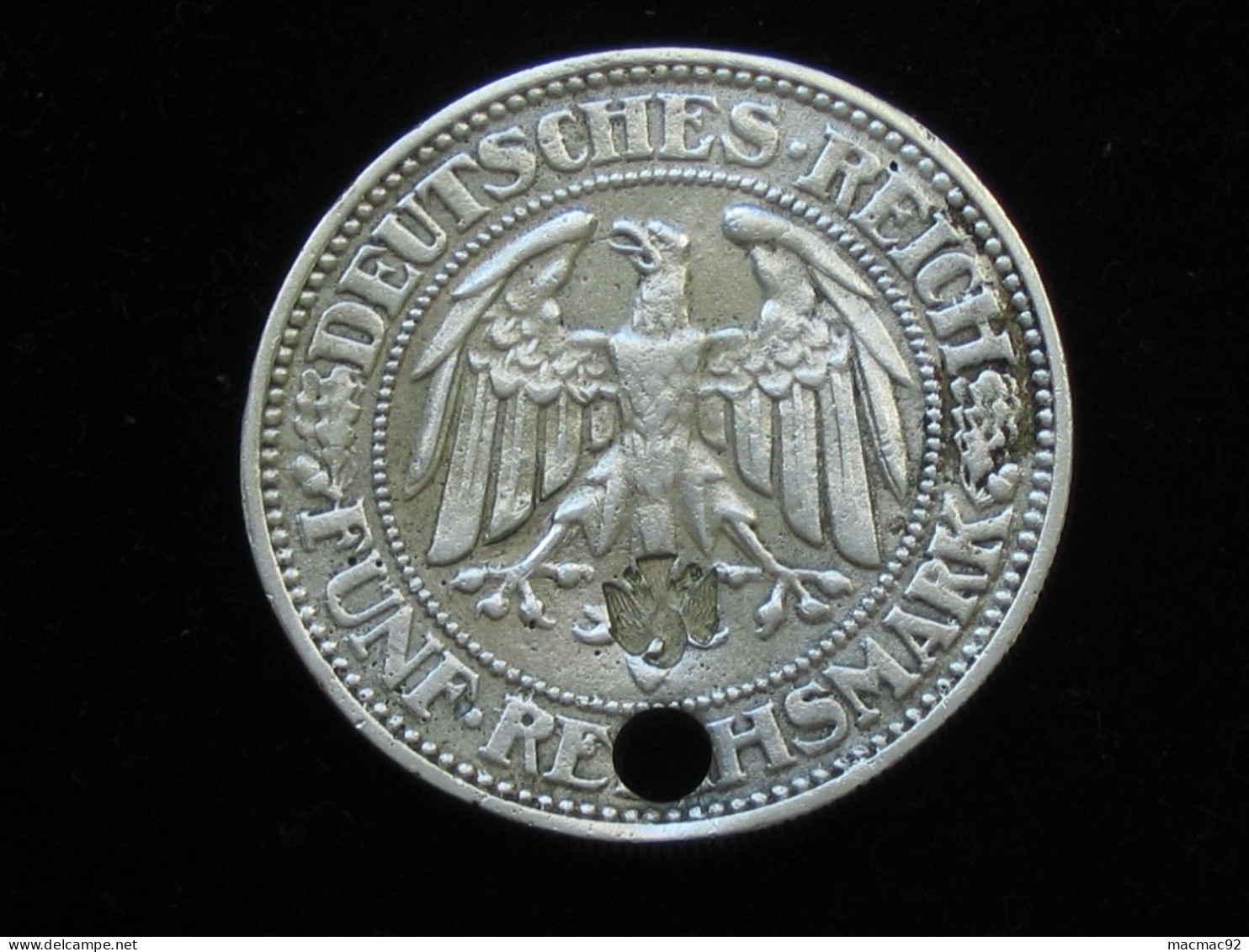 RARE !!!!  5 Reichsmark 1927 A - Allemagne - Germany Third Reich   **** EN ACHAT IMMEDIAT ***** - 5 Reichsmark