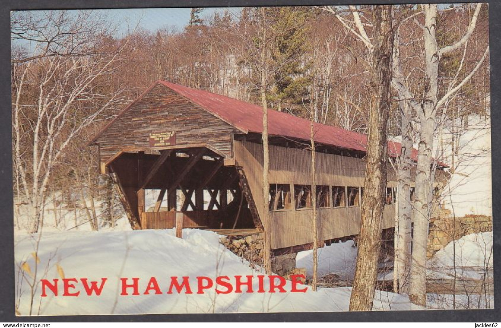 122660/ ALBANY, Kancamagus Wilderness, Albany Bridge - Other & Unclassified