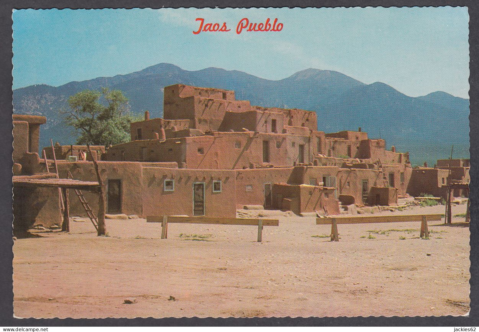 115094/ TAOS PUEBLO, Adobe Buildings - Andere & Zonder Classificatie