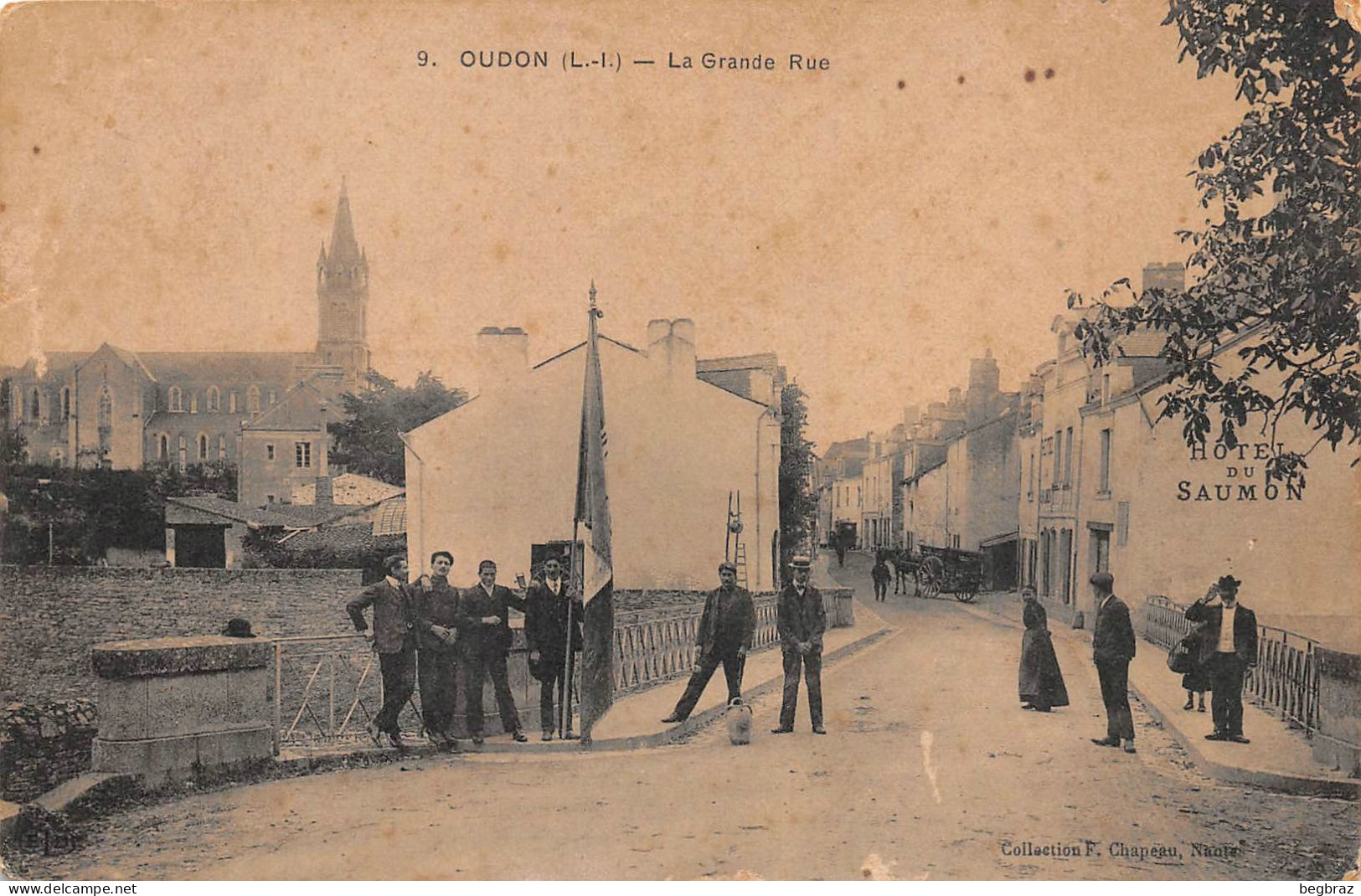 OUDON       LA GRANDE RUE - Oudon