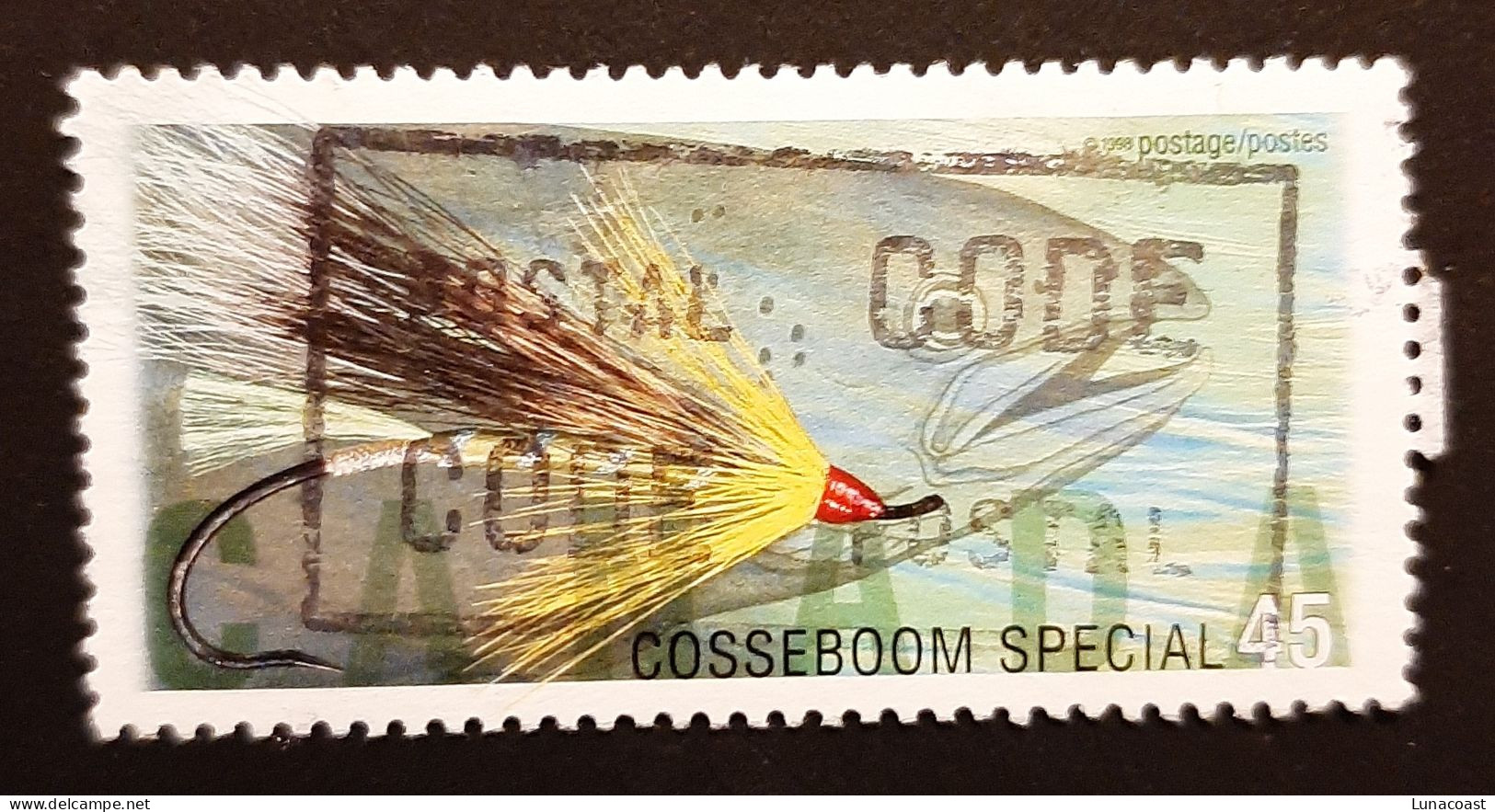 Canada 1998  USED  Sc 1720    45c  Fishing Flies, Cosseboom Special - Oblitérés