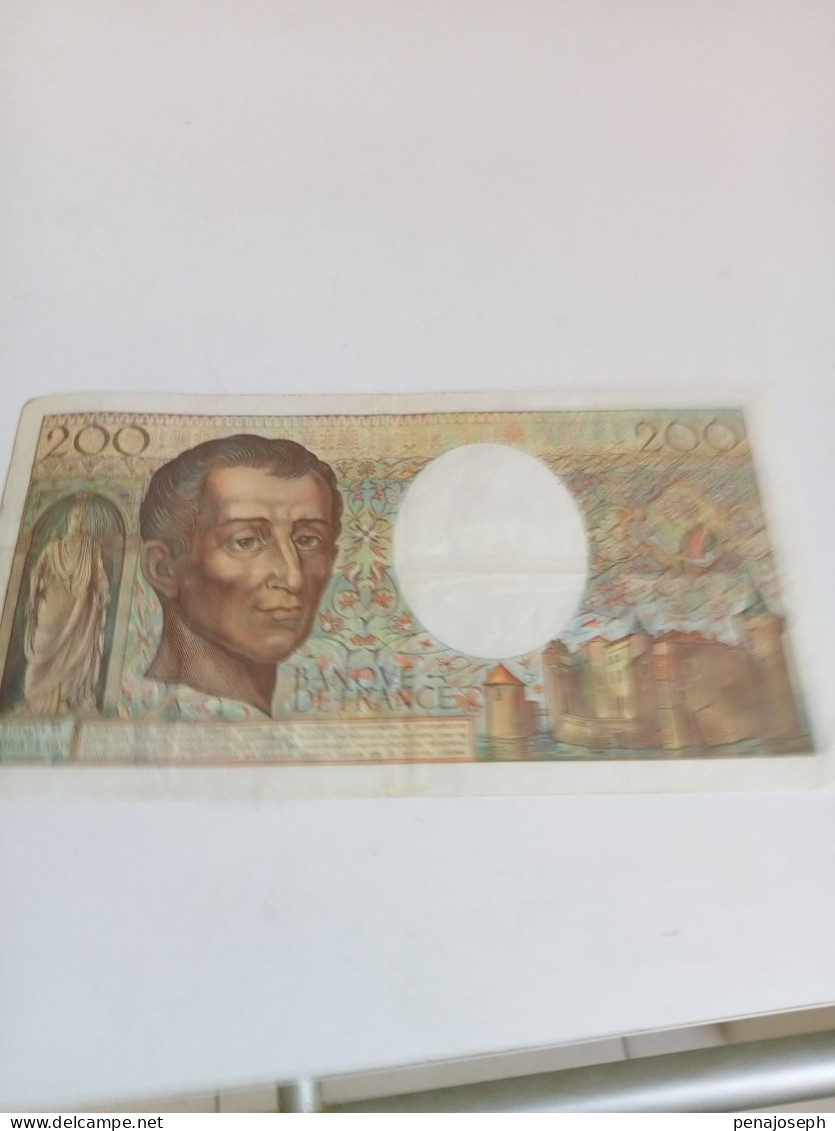 Billet De 200 Francs 1987 - 200 F 1981-1994 ''Montesquieu''