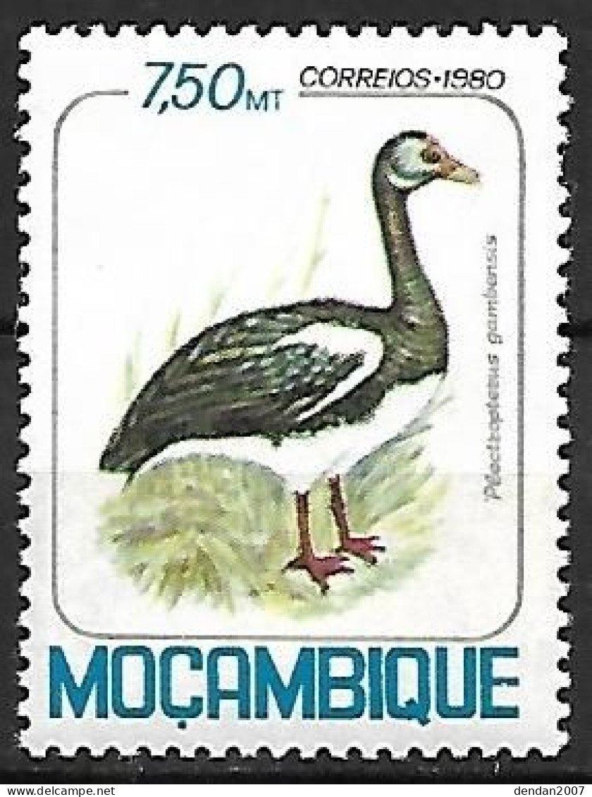 Mozambique - MNH ** 1980 :  Spur-winged Goose   - Plectropterus Gambensis - Gansos