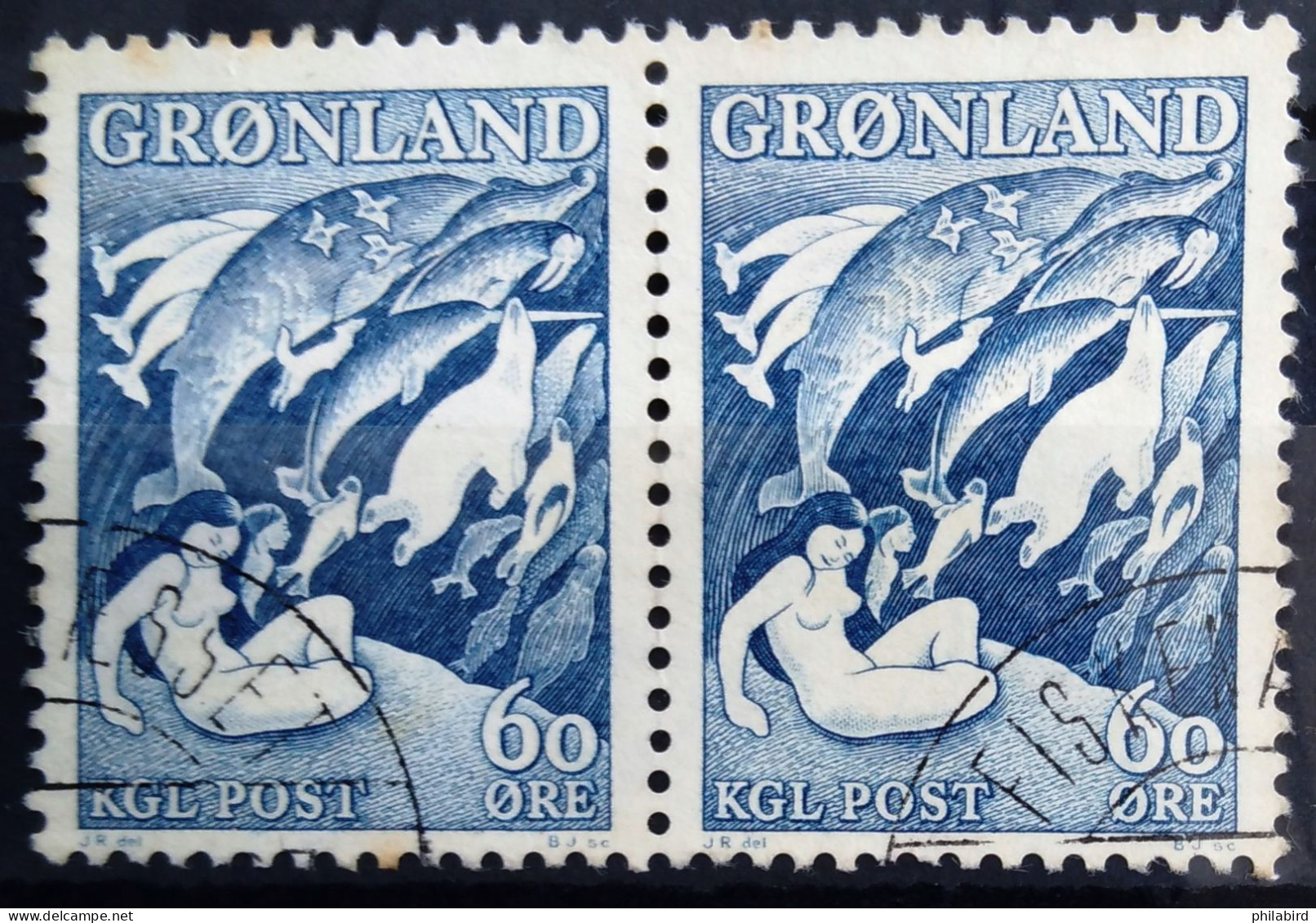 GROENLAND                      N° 30 X 2                         OBLITERE - Used Stamps