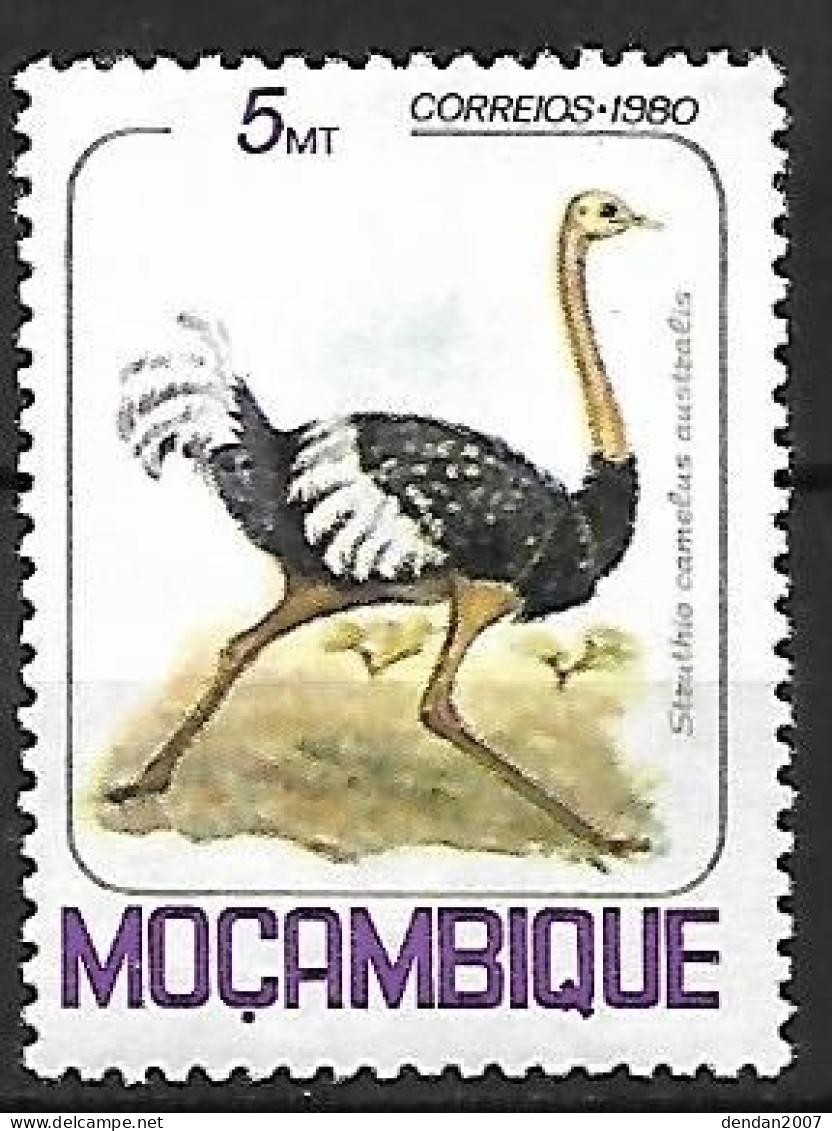 Mozambique - MNH ** 1980 :  Common Ostrich  -  Struthio Camelus - Straussen- Und Laufvögel