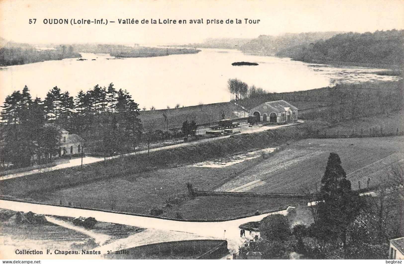 OUDON      LA GARE  VALLEE DE LA LOIRE - Oudon