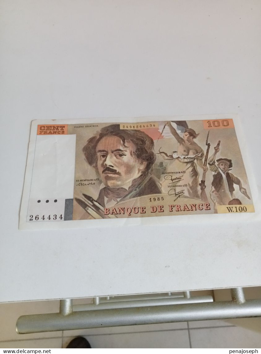 Billet De 100 Francs 1985 état Neuf - 100 F 1978-1995 ''Delacroix''