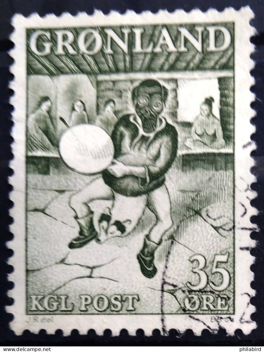 GROENLAND                      N° 35                         OBLITERE - Used Stamps