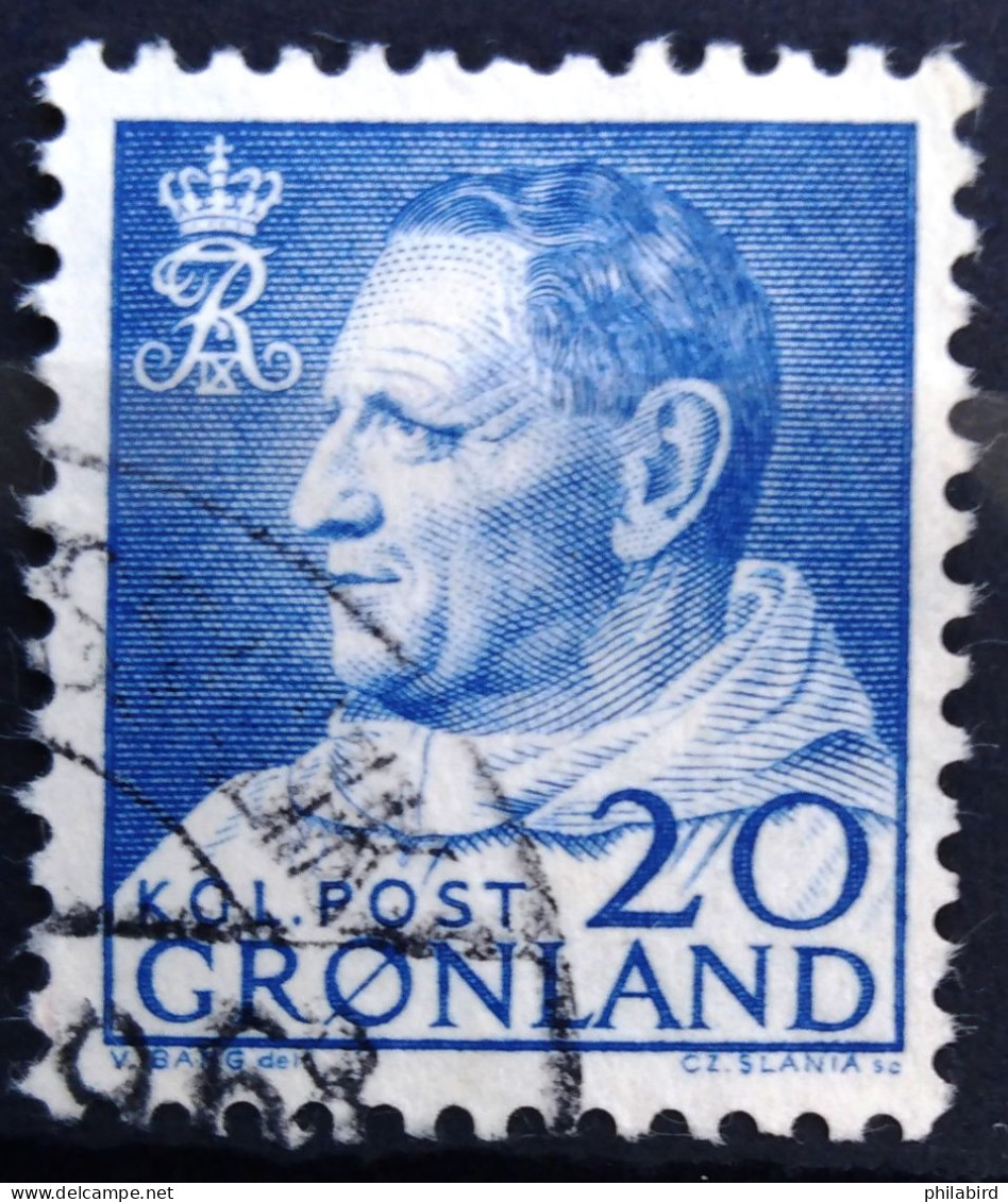 GROENLAND                      N° 41                         OBLITERE - Used Stamps