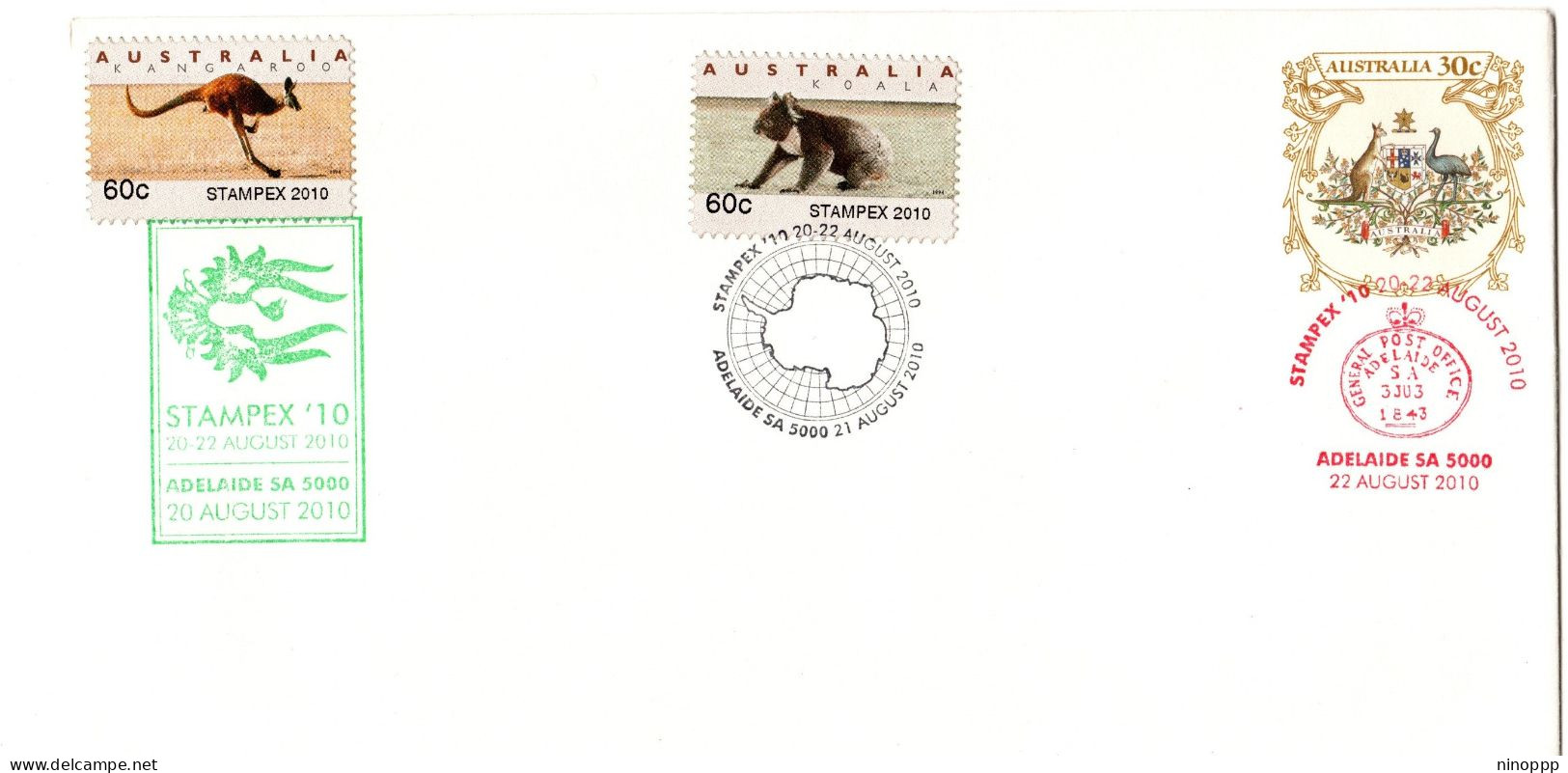 Australia 2010 Stampex 2010,souvenir Cover - Marcophilie