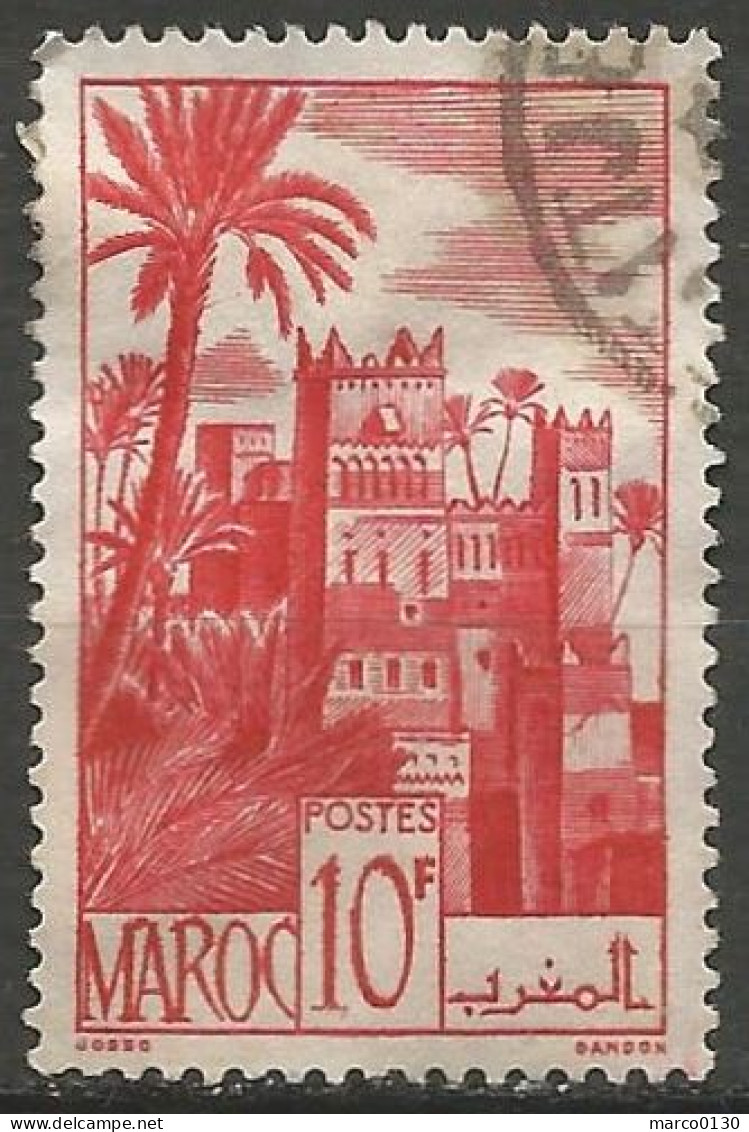 MAROC N° 260A OBLITERE - Used Stamps