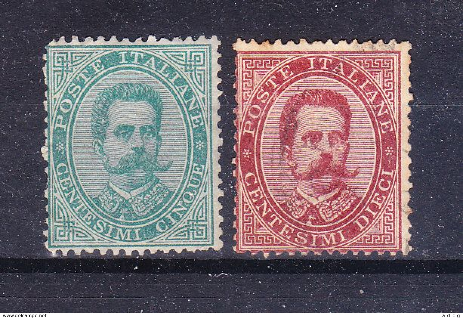 1879-82  UMBERTO I Prima Serie 5 E10 Cent NUOVO  Leggere Descrizione - Neufs