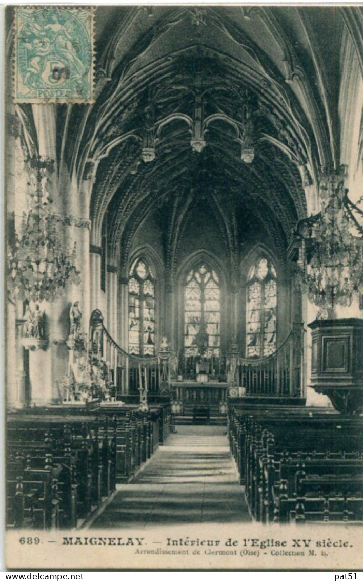 60 - Maignelay : Intérieur De L' Eglise - Maignelay Montigny