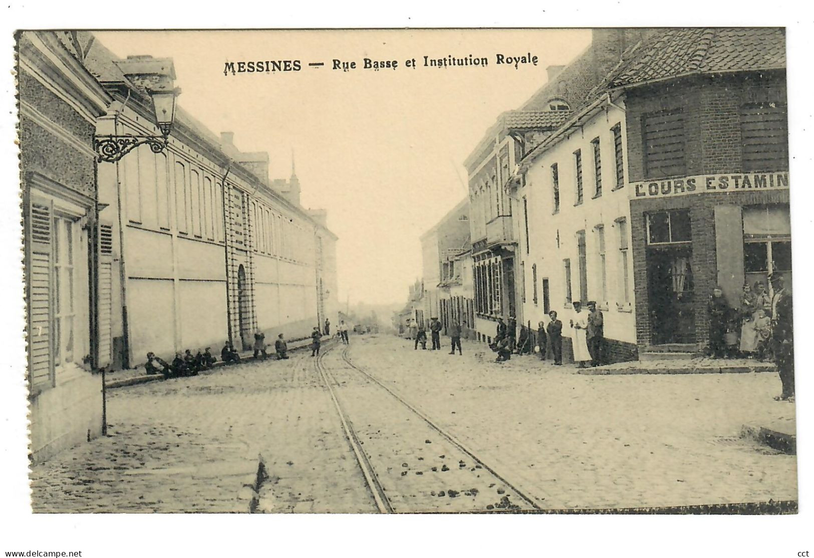 Messines Mesen  Rue Basse Et Institution Royale - Messines - Mesen