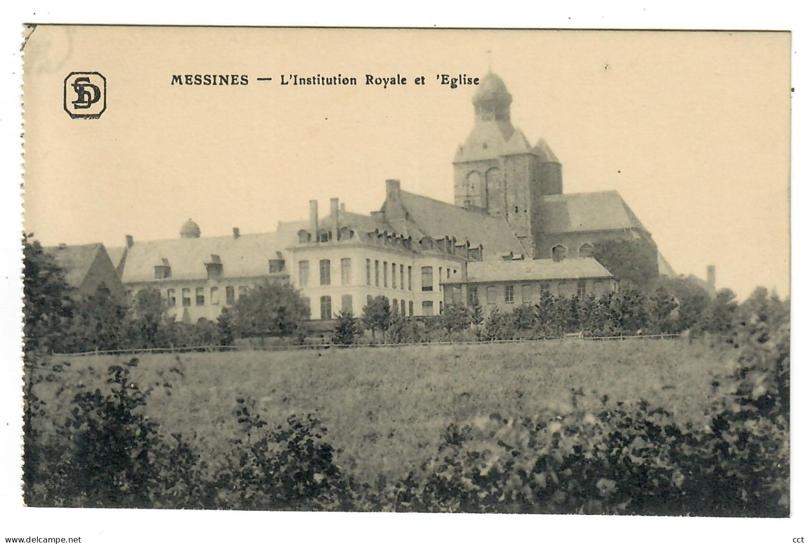 Messines Mesen  L'Institution Royale Et L'Eglise - Messines - Mesen