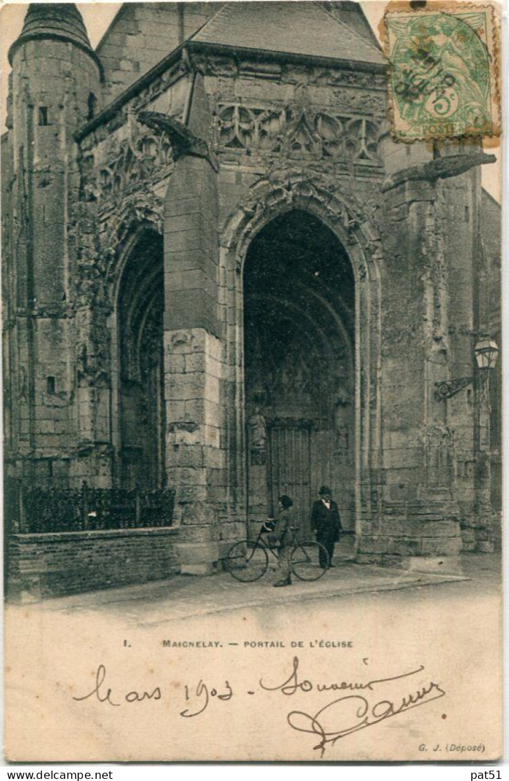 60 - Maignelay : Portail De L' Eglise - Maignelay Montigny