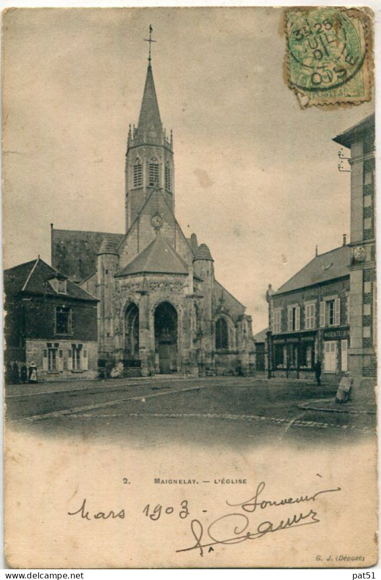 60 - Maignelay : L' Eglise - Maignelay Montigny