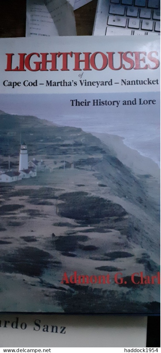 Lighthouses Cape Cod-martha's Vineyard-nantucket Admont G.clark Parnassus Imprints 1992 - América Del Norte