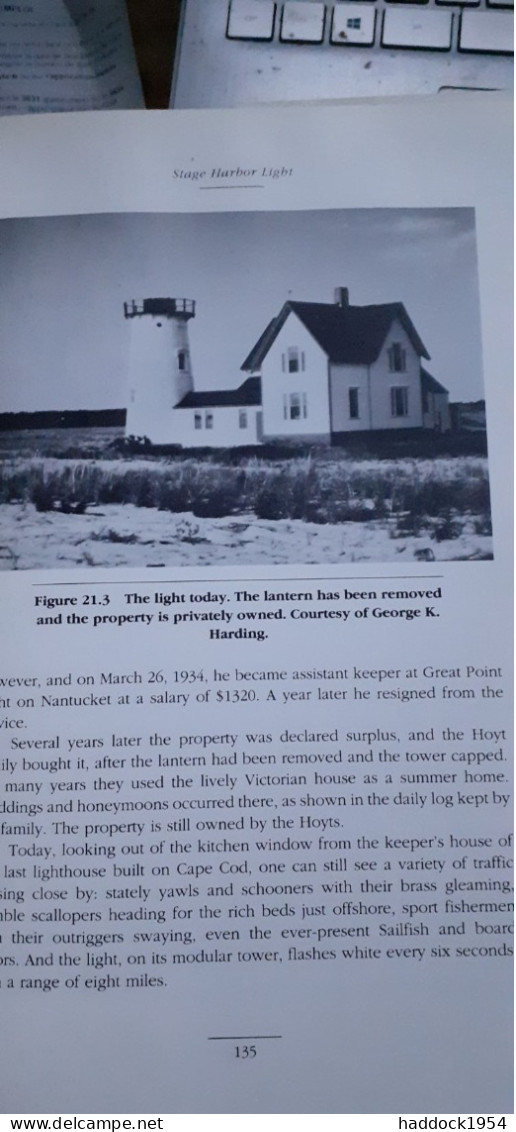 Lighthouses cape cod-martha's vineyard-nantucket admont g.clark parnassus imprints 1992