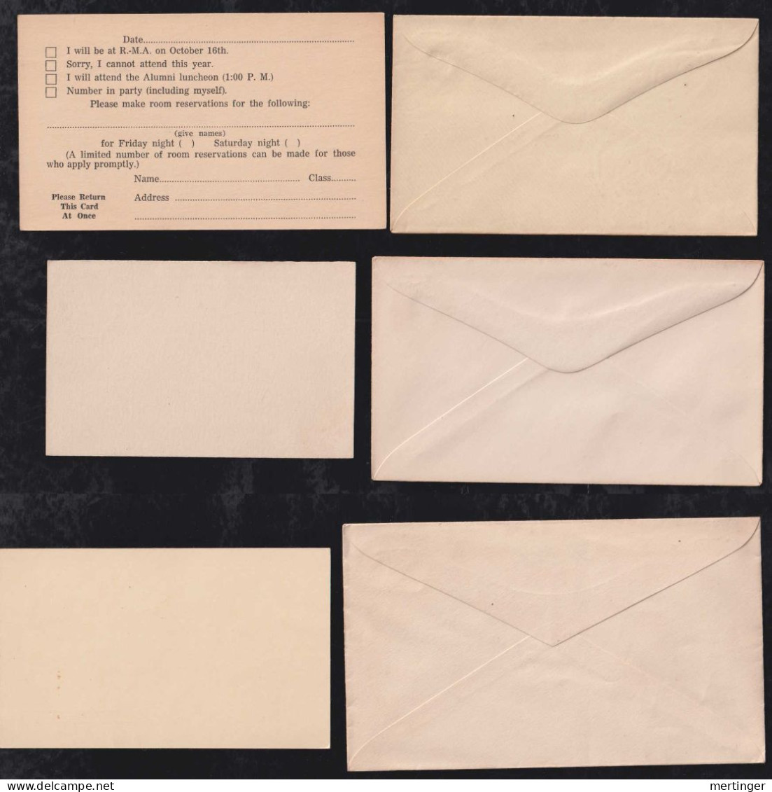 USA Ca 1890-1930 Collection 6 Postal Stationery ** MNH - Altri & Non Classificati