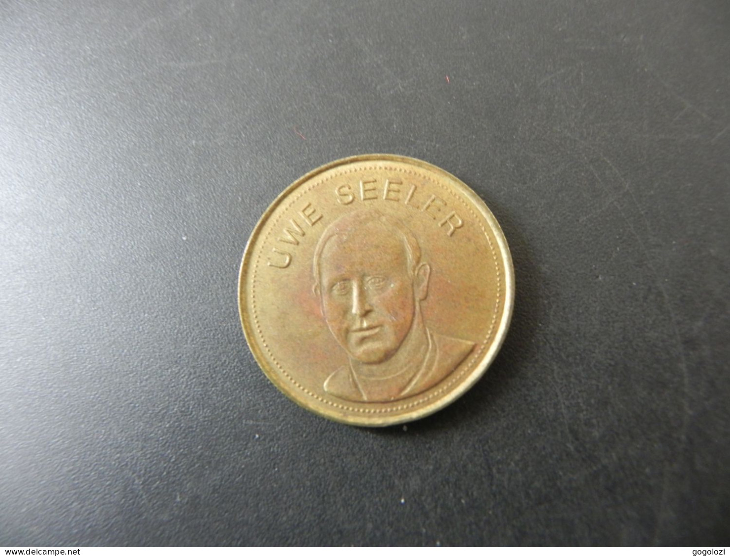 Jeton Token Deutschland Germany - Uwe Seeler - Shell Traum Elf 1969 - Sonstige & Ohne Zuordnung