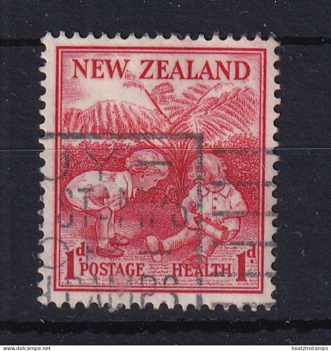 New Zealand: 1938   Health Stamp     SG610   1d + 1d    Used - Usati