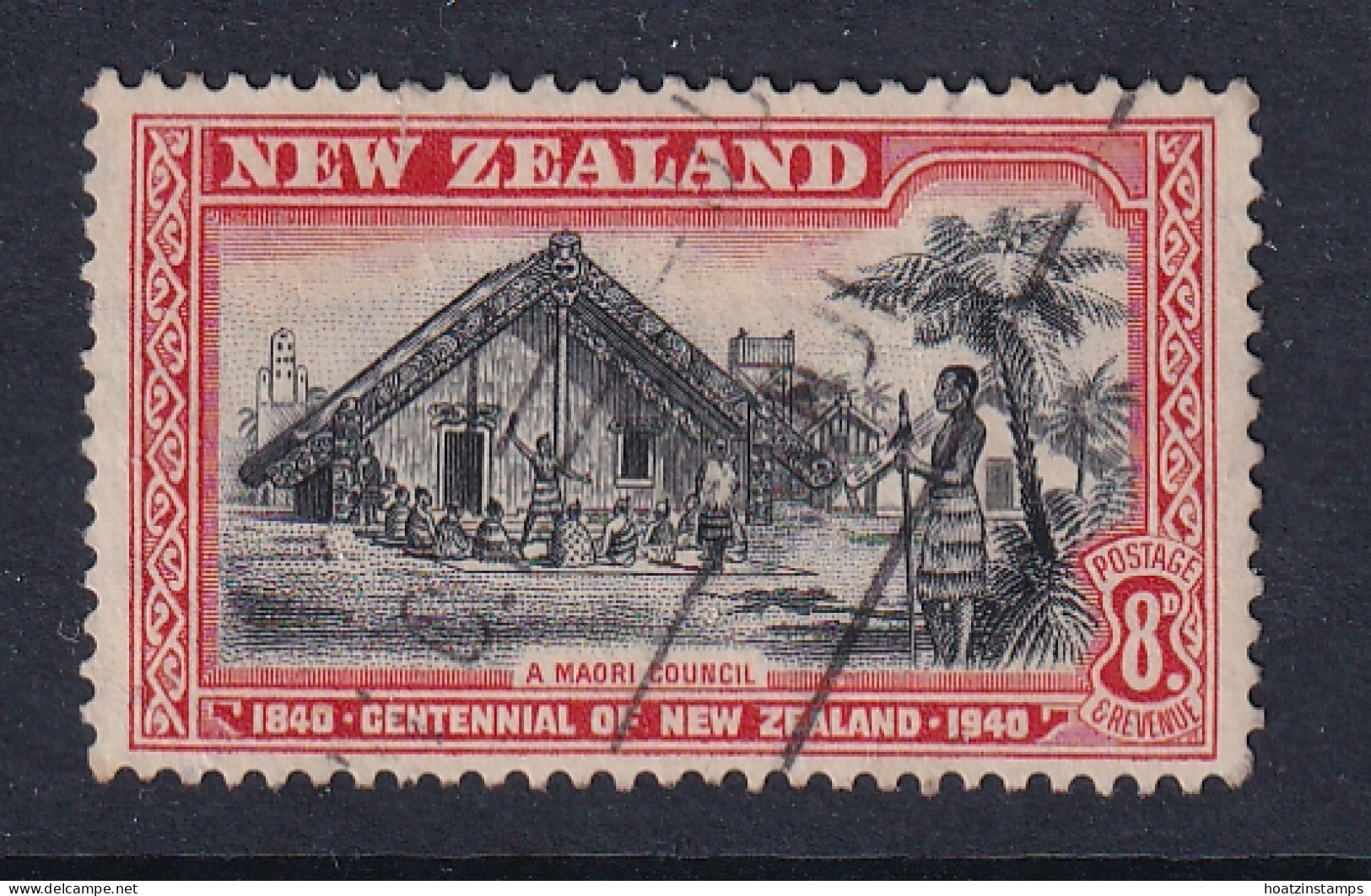 New Zealand: 1940   Centennial    SG623   8d    Used - Gebraucht