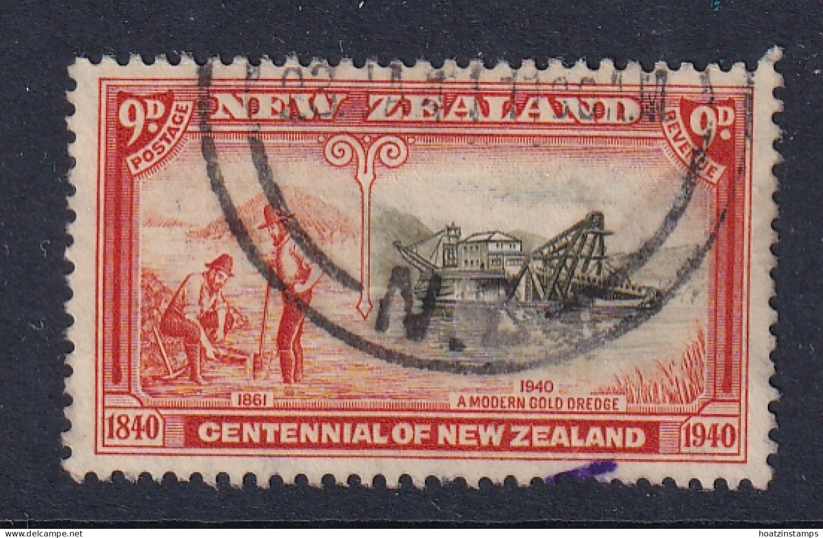 New Zealand: 1940   Centennial    SG624   9d    Used - Used Stamps