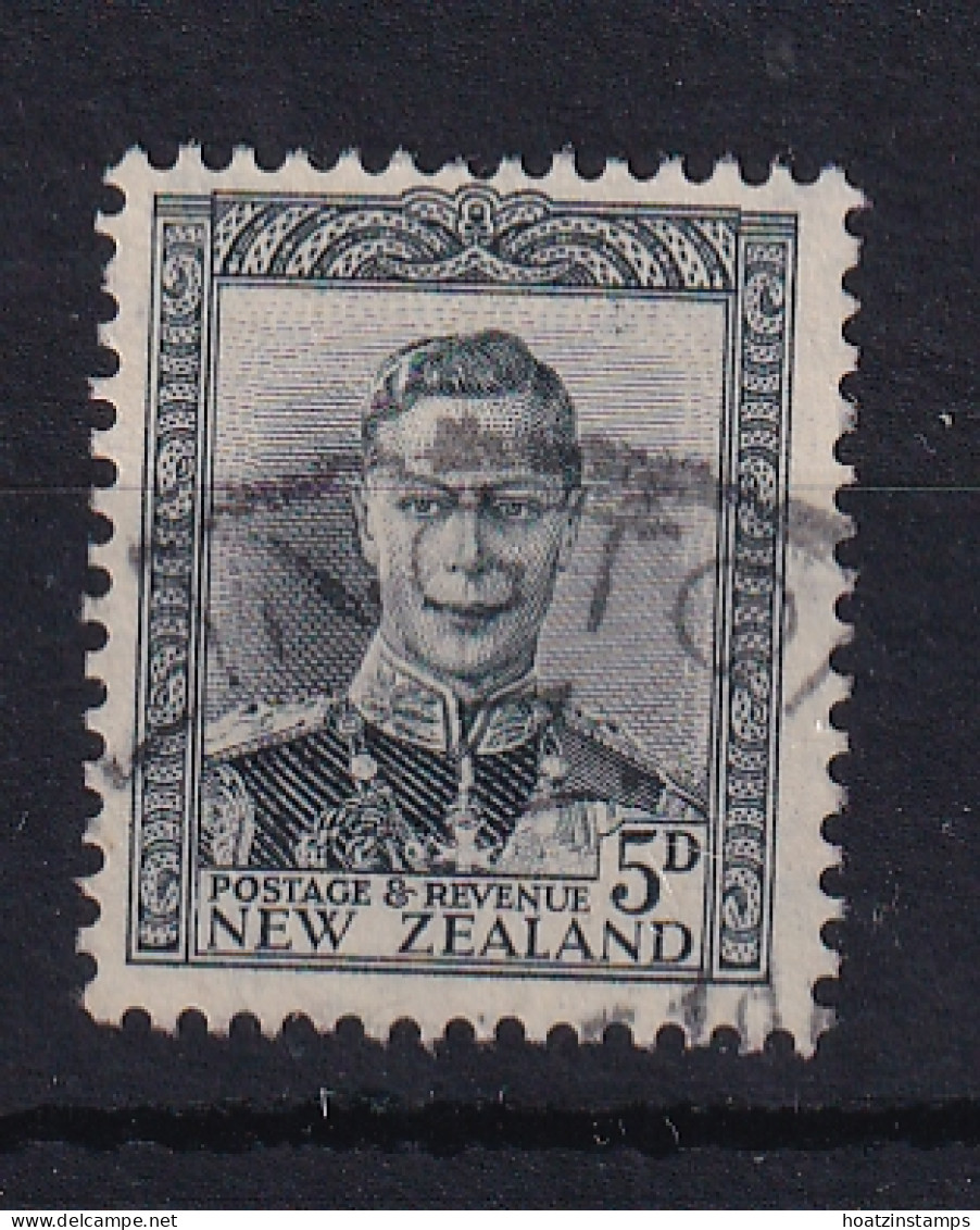 New Zealand: 1947/52   KGVI   SG682   5d      Used - Gebruikt