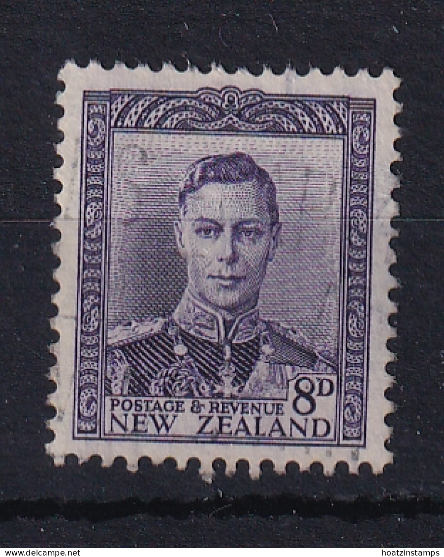 New Zealand: 1947/52   KGVI   SG684   8d      Used - Gebraucht